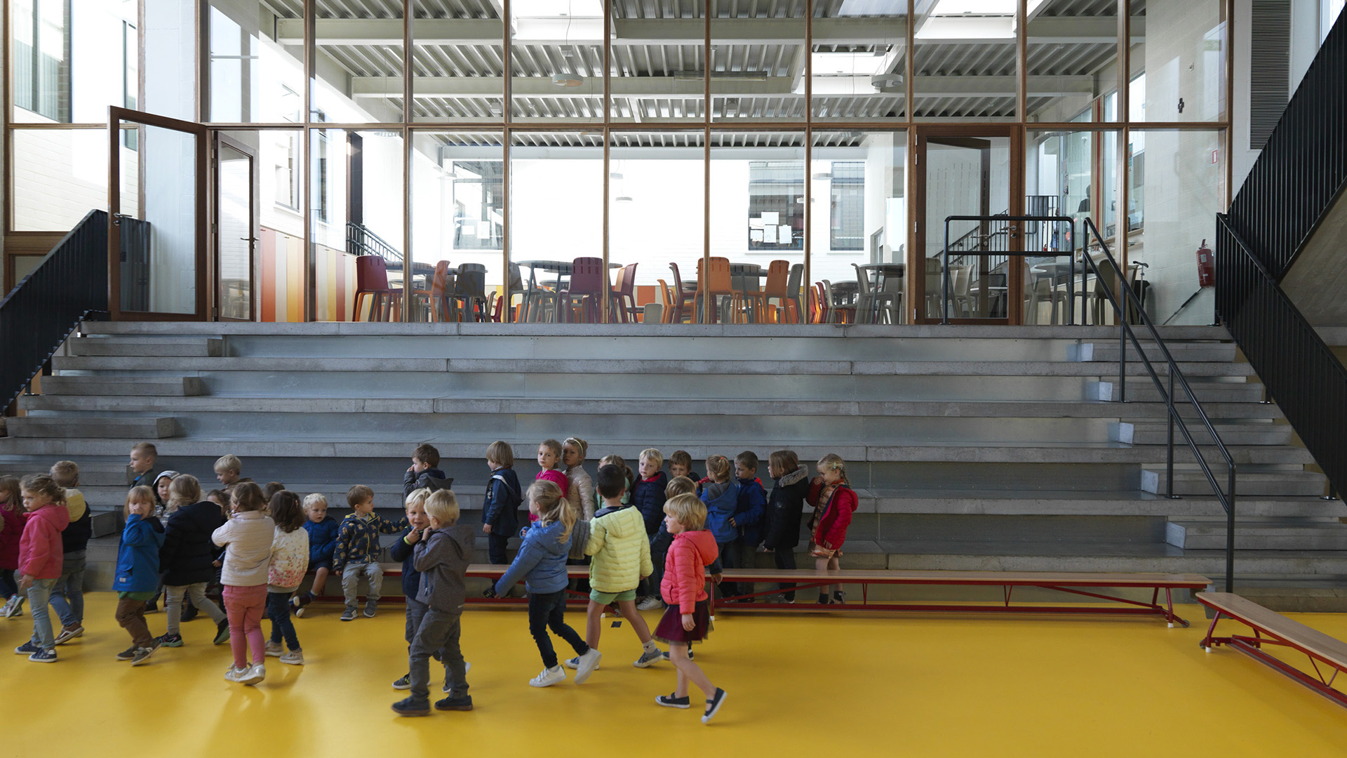 School SVM Wildenburg Wingene AVDK Architecten